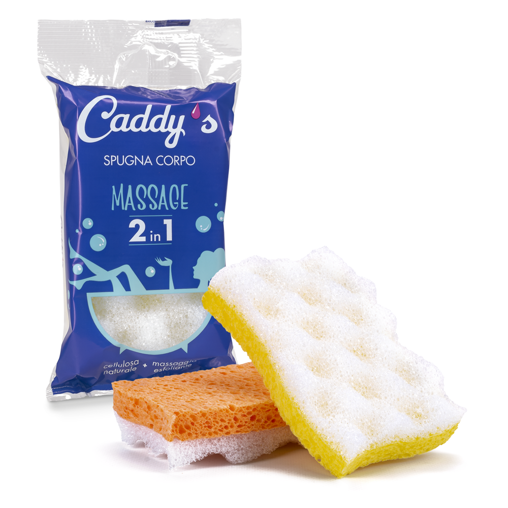 Caddy's Massage 2in1 Spugna Corpo, , large