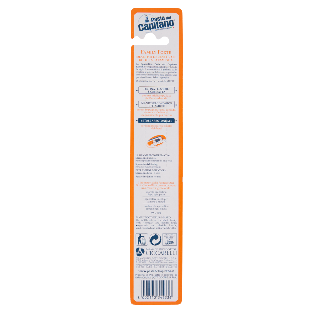  Pasta del Capitano Spazzolino Family Forte, , large