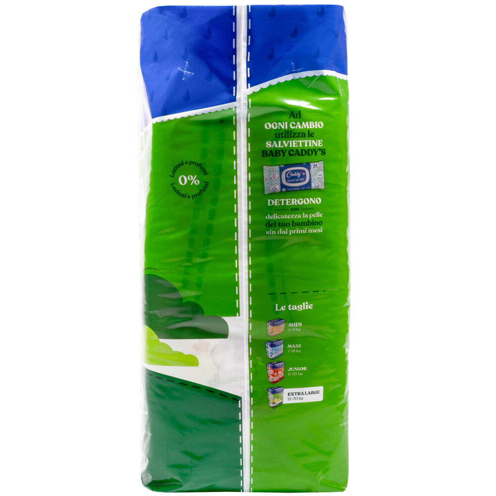 Caddy's Pannolini Extra Large (15-30 Kg) 15 Pezzi, , large