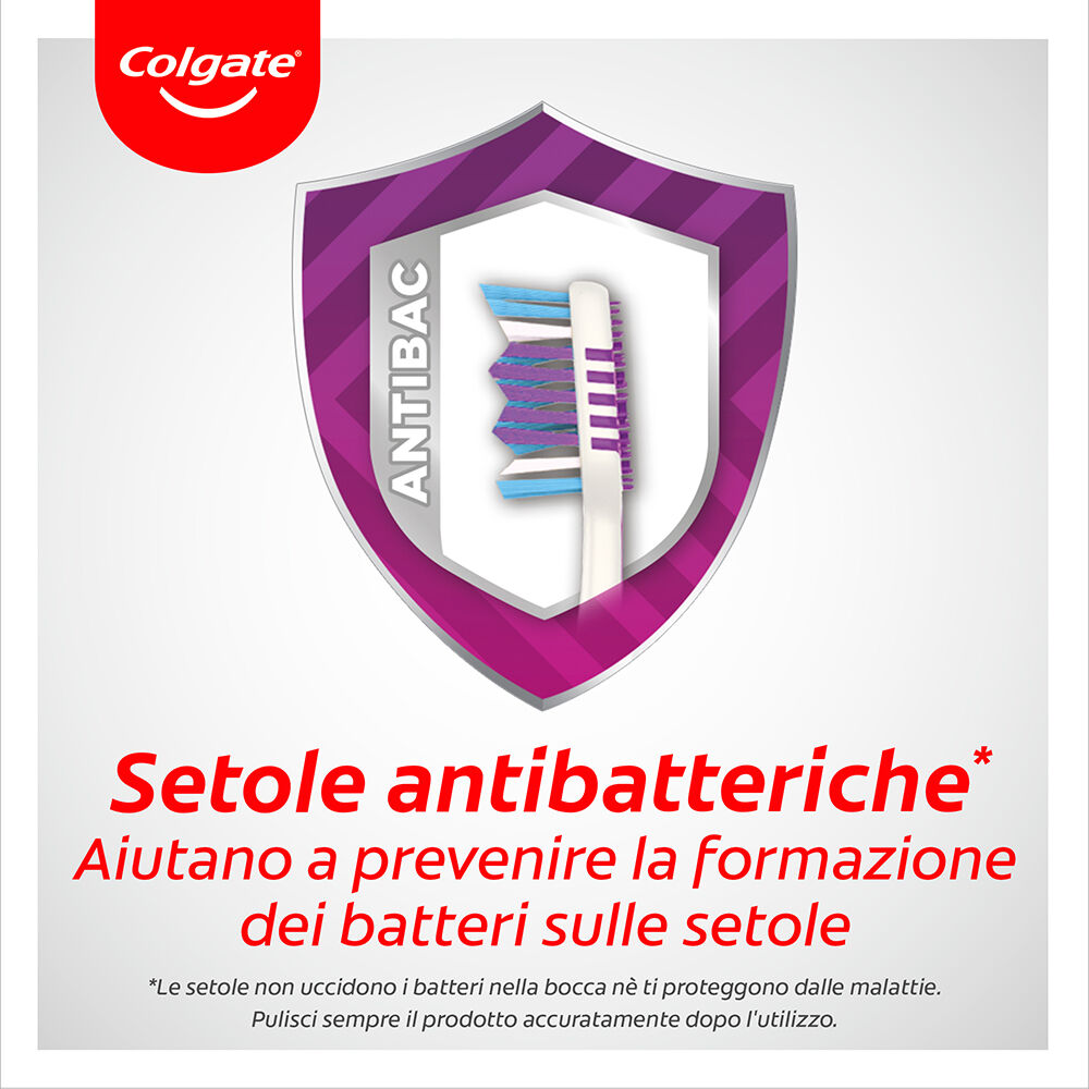 Colgate Spazzolino Zig Zag Pulizia Profonda Medio, , large