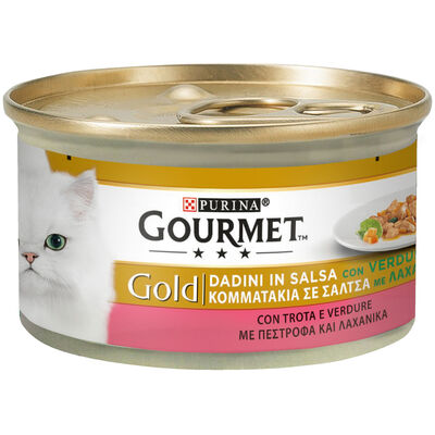 Gourmet Gold trota e verdure 85 gr