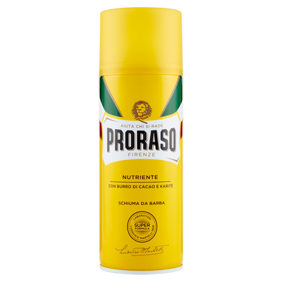 Proraso Burro di Cacao e di Karité Schiuma da Barba 400 ml