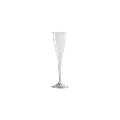 Dopla Bicchieri Flutes Trasparenti 120ml 10 pezzi