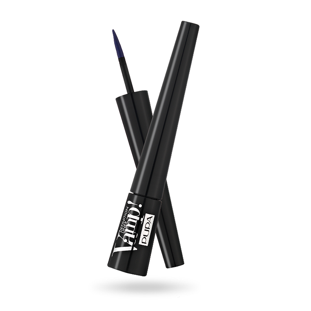 Pupa Vamp! Definition Liner Eyeliner Applicatore Feltro 300 Deep Blue - Immagine 9