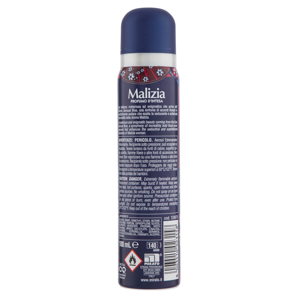 Malizia Sensual Blue 100 ml, , large