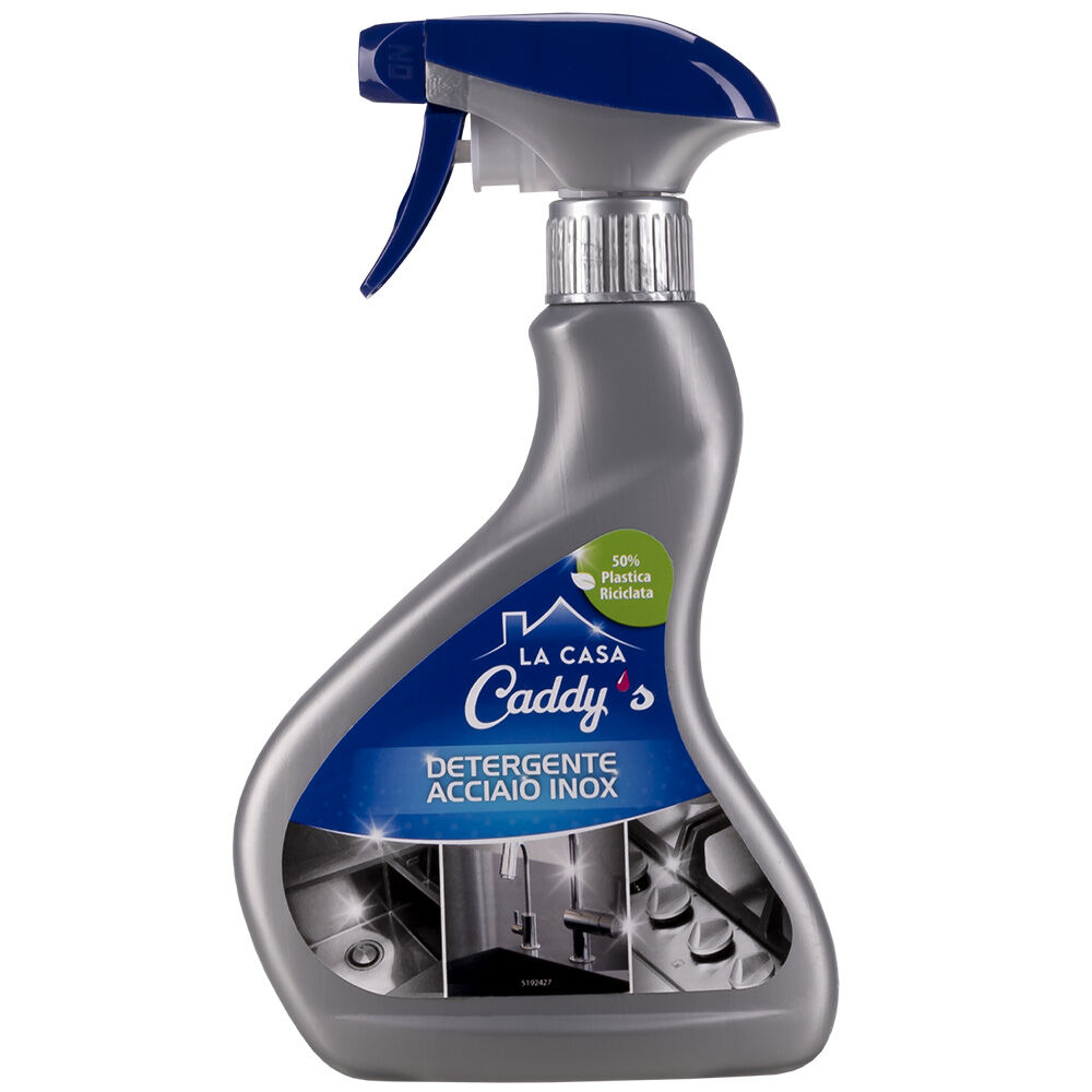 Caddy's Detergente Acciaio Inox  Spray 500 ml, , large