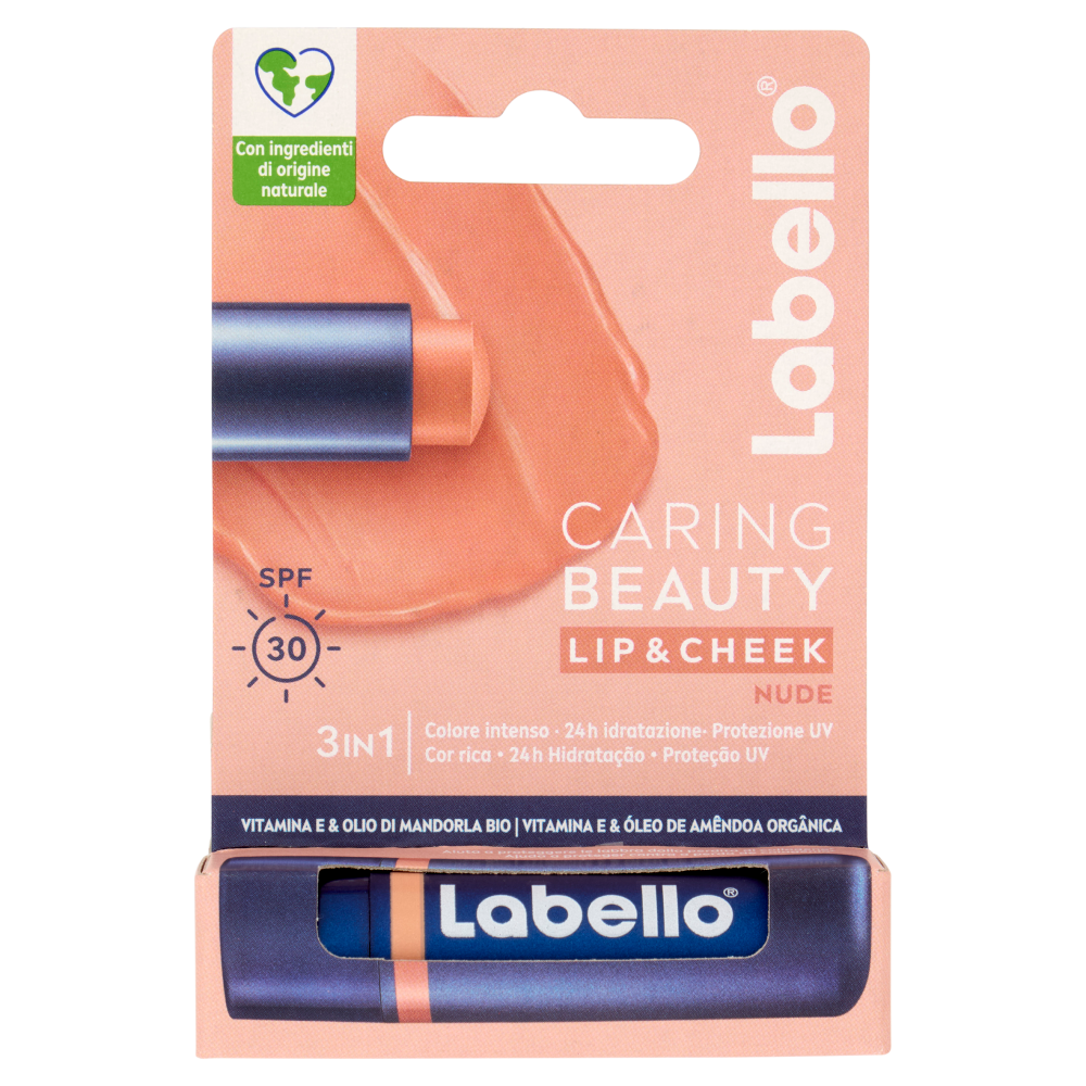 Labello Caring Beauty Nude 4,8g - -