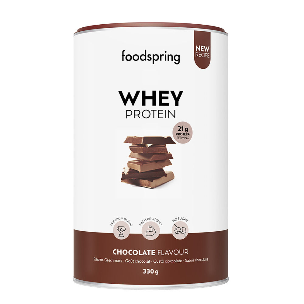 Foodspring Whey Protein Chocolate 330 g, , large