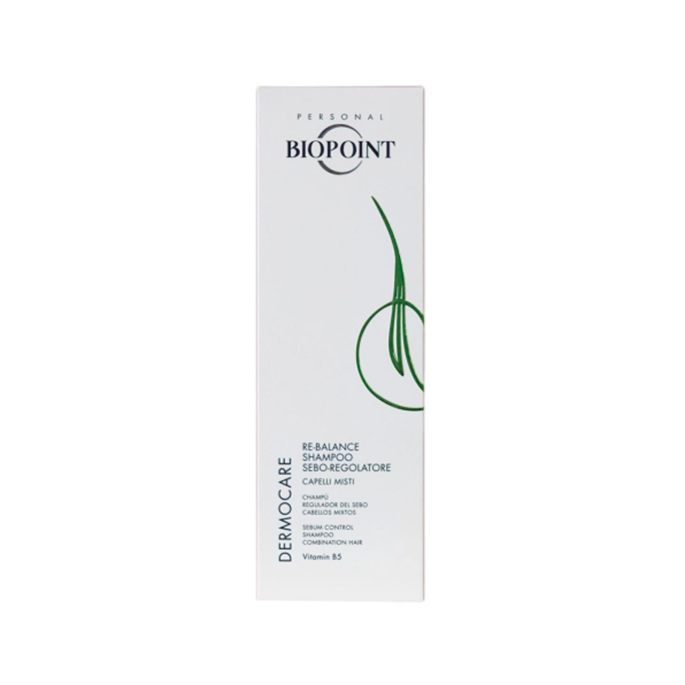 BIOPOINT shampoo per capelli misti sebo re-balance 200 ml - Immagine 5