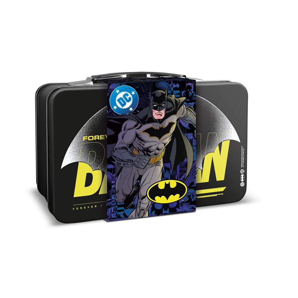 Batman Valigetta Latta con Eau De Toilette 30 ml e Bagnoschiuma 100 ml, , large