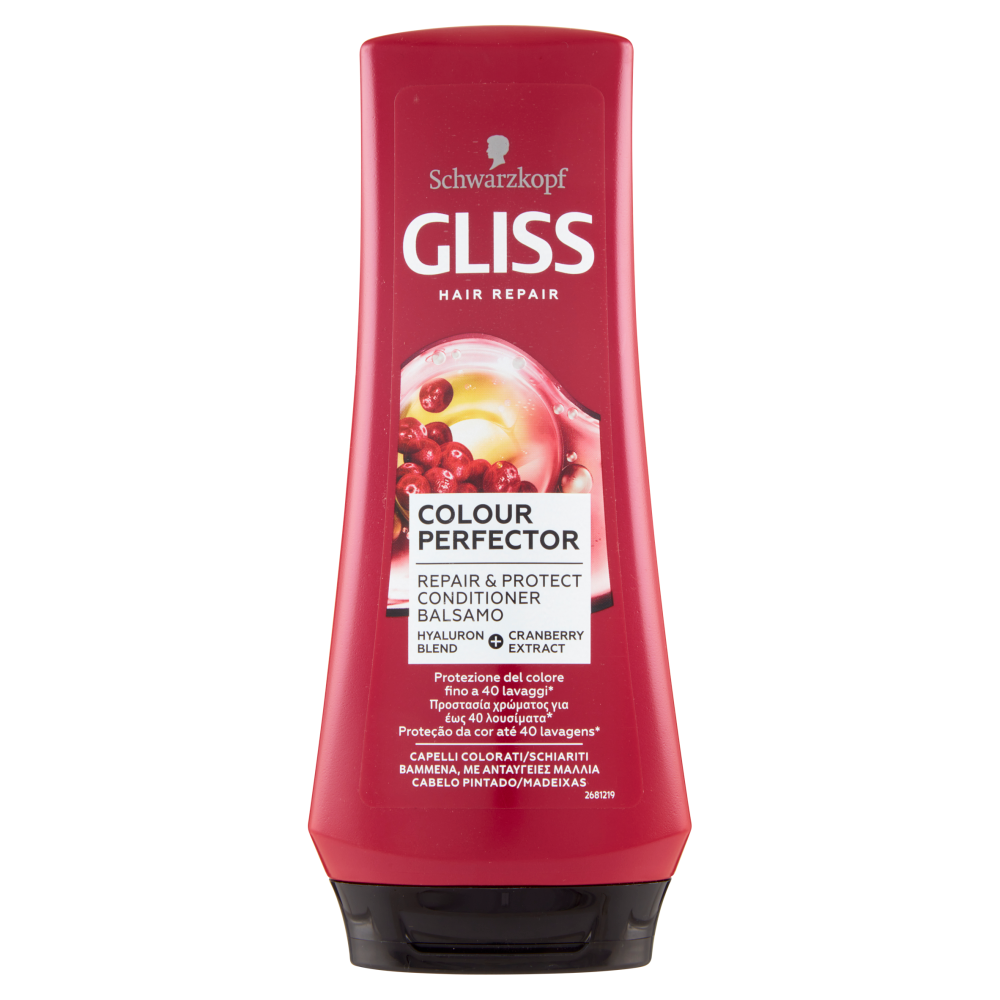 Gliss Hair Repair Colour Perfecor Balsamo Riparatore 200 ml - -