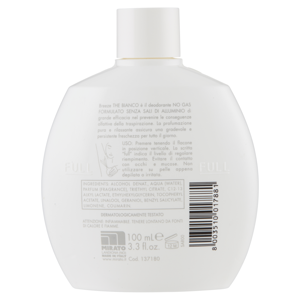Breeze The Bianco Deodorante Squeeze 100 ml, , large
