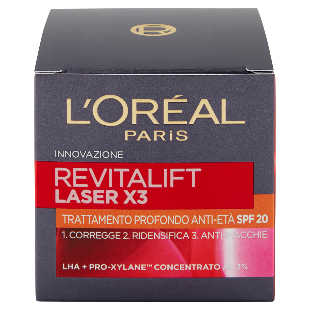 L'Oréal Paris Revitalift Laser X3 Crema Viso Anti-Età 50 ml - -