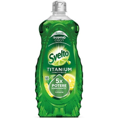 Svelto Titanium Detersivo Piatti Concentrato Limone 650 ml