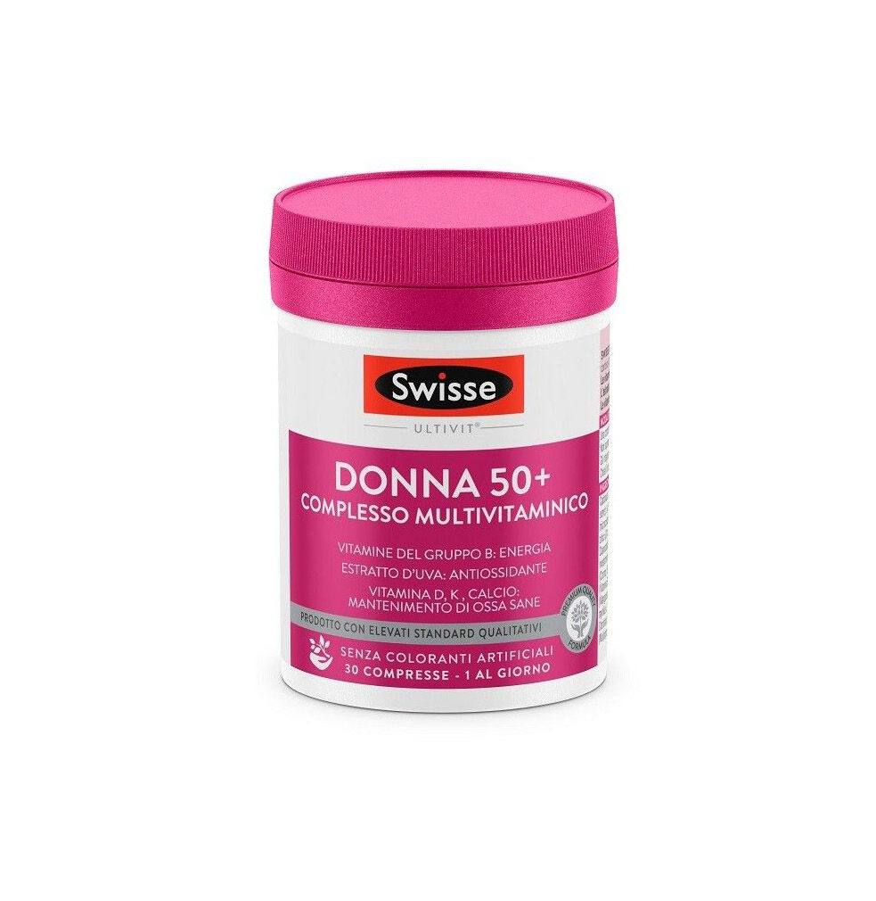 Swisse Multivitaminico 50+ Donna 30 Compresse - -