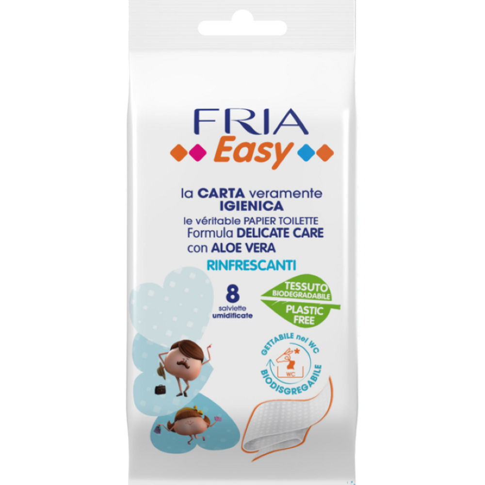 Fria Easy Carta Igienica Umidificata 8 Salviette, , large