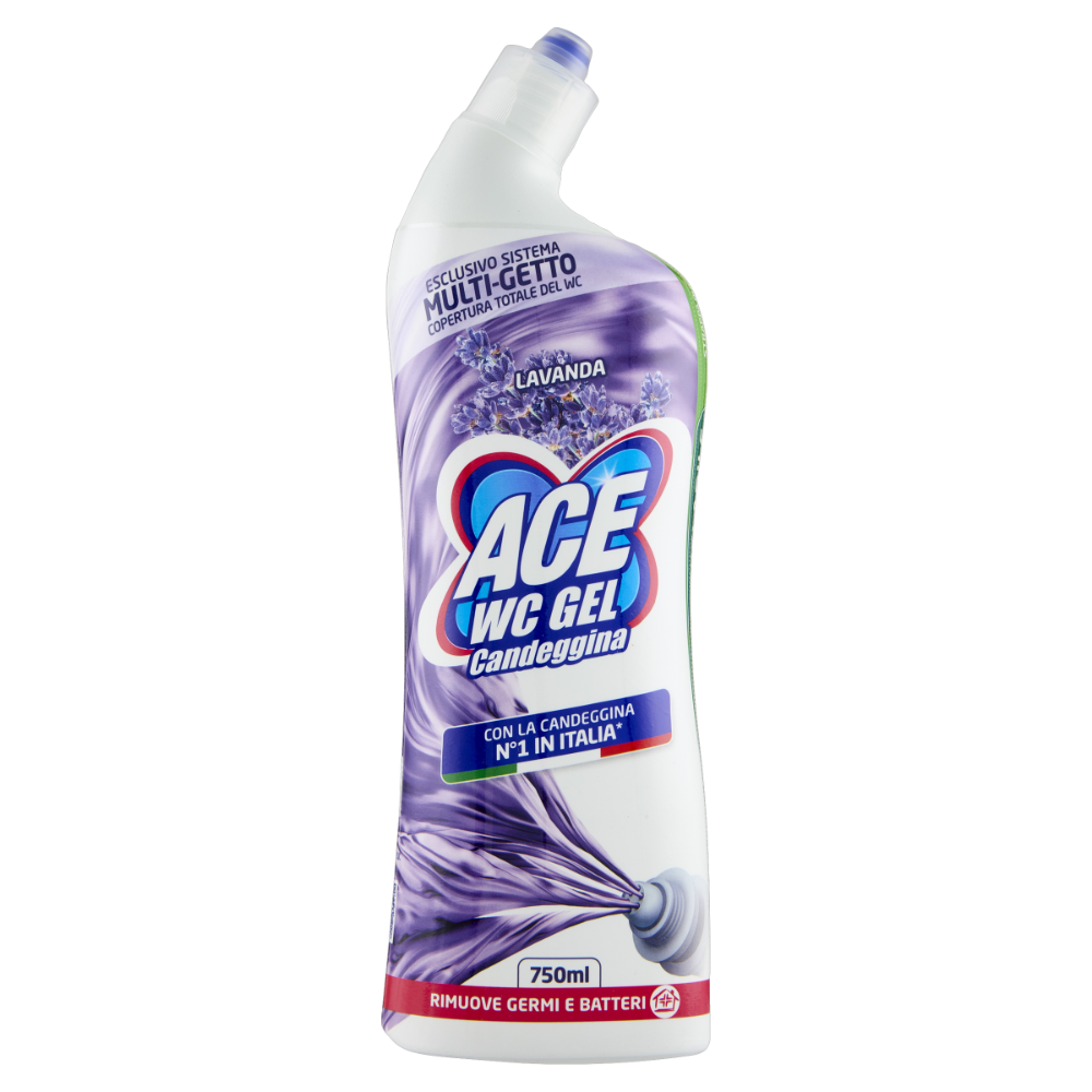 ACE Wc Gel Candeggina Lavanda Multi-Getto 750 ml - -