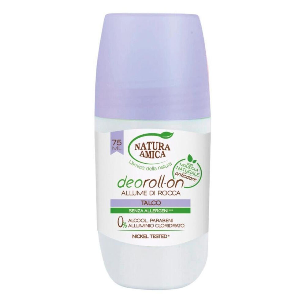 Natura Amica Talco Deodorante Roll -On 75ml, , large