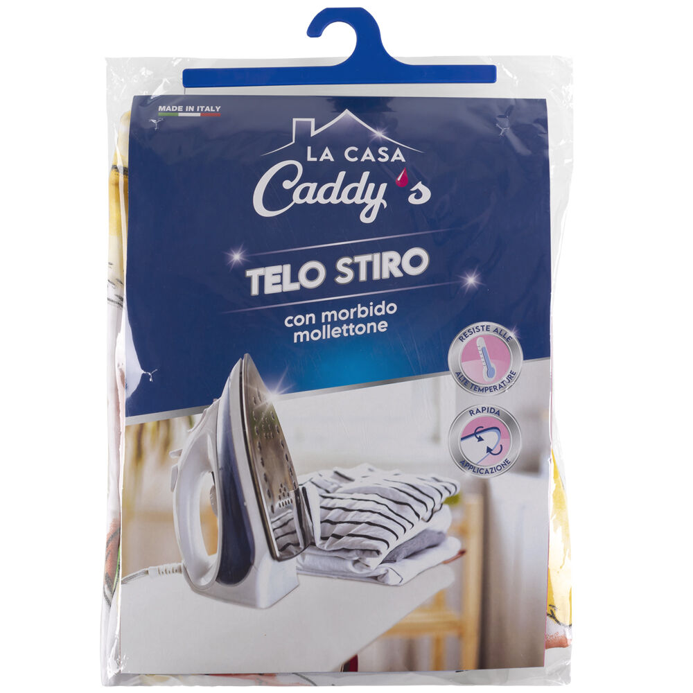 Telo da stiro con poggiaferro, grigio | Tescoma