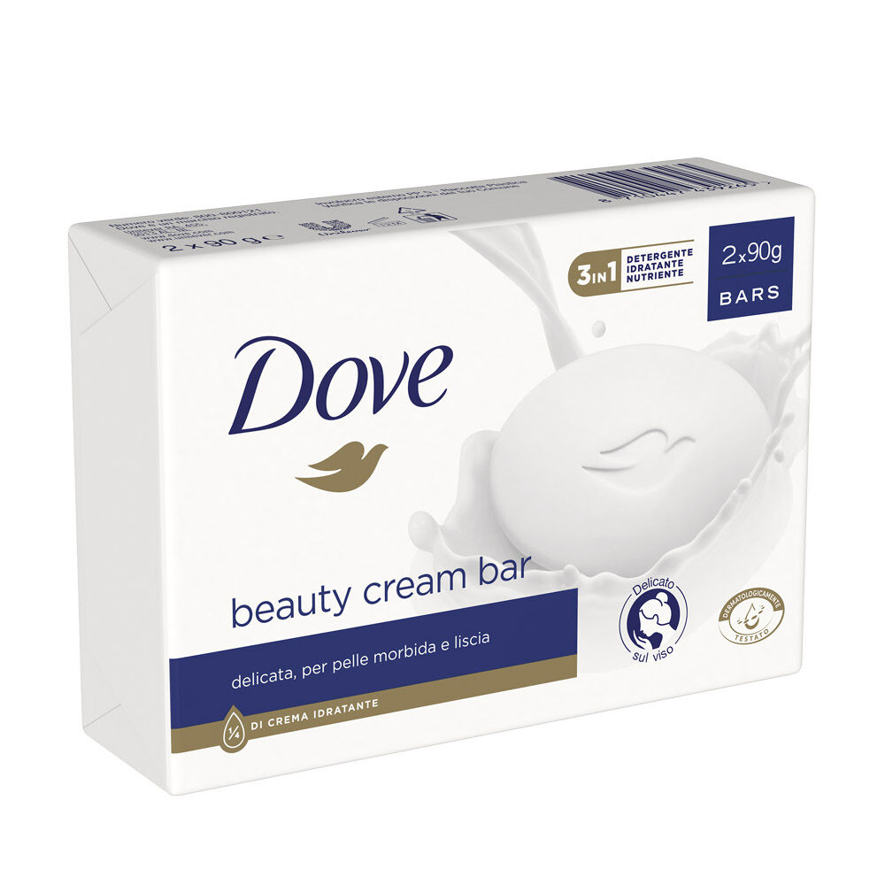 Dove Saponetta Beauty Cream Bar 90gr 2 Pezzi - -