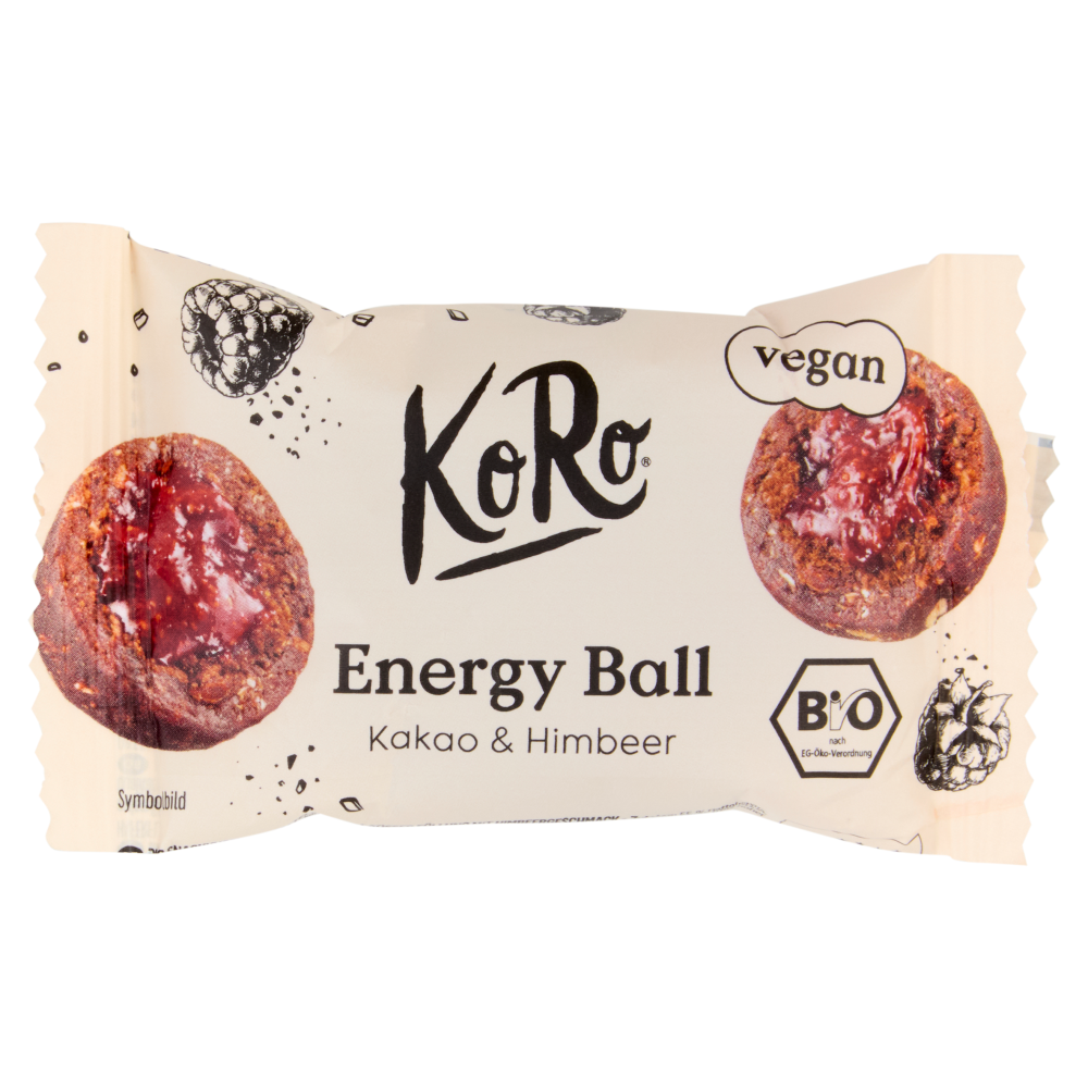 Koro Vegan Energy Ball Kakao & Himbeer 30 G - -
