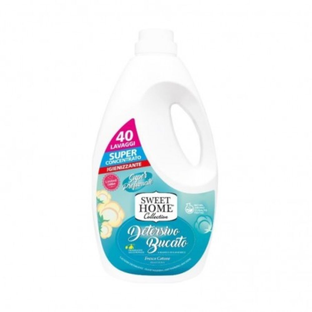 Sweet Home Detersivo Bucato Fresco Cotone 40 lavaggi, , large
