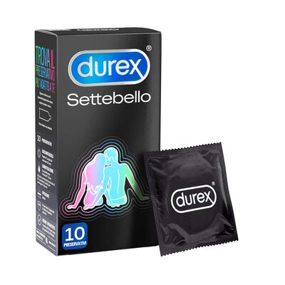 Durex Preservativi Settebello Lunga Durata 10 Profilattici