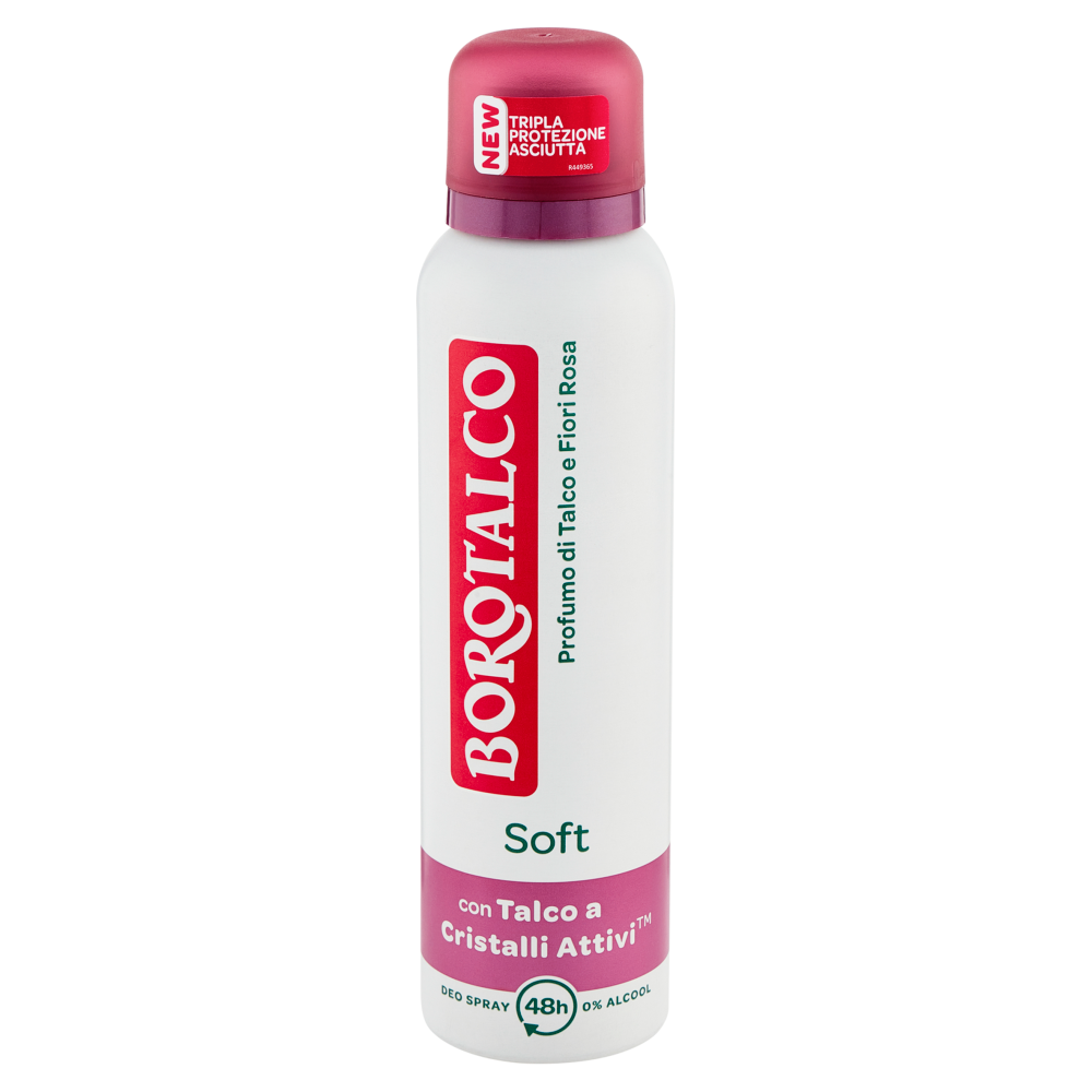 Borotalco Deo Spray Soft 150ml - -