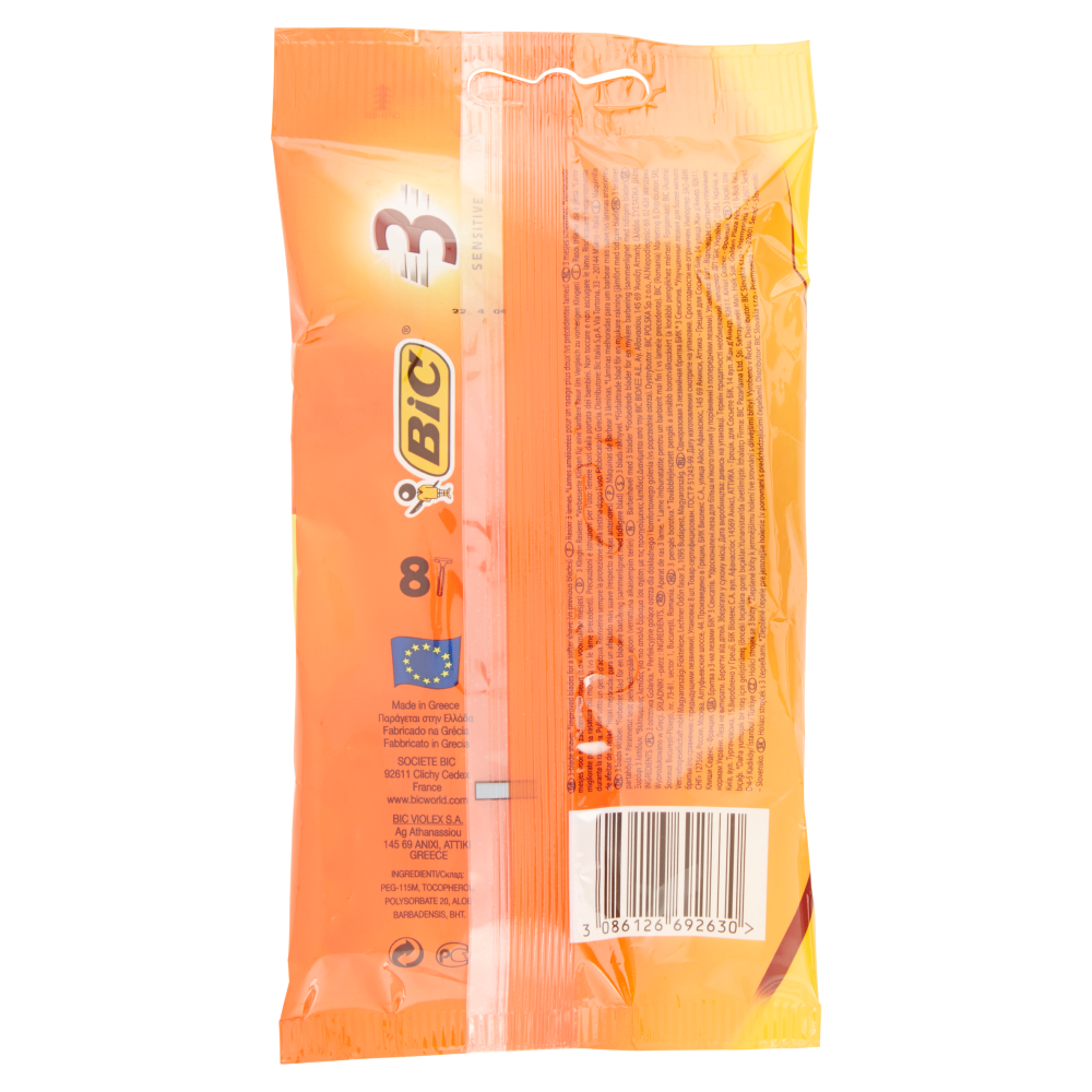 Bic 3 Sensitive 8 Rasoi Trilama, , large