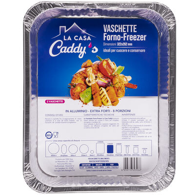 Caddy's Forno-Freezer 322x262 mm 2 Vaschette