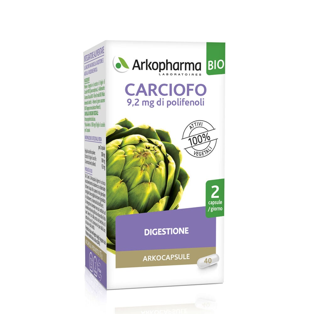 Arkocapsule Arkopharma Carciofo 40 Cps Bio* 17 G Capsule - Immagine 9