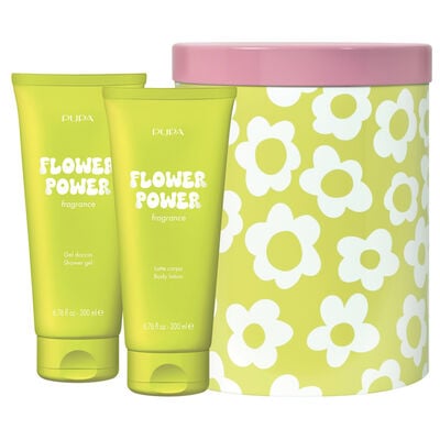 PUPA Happybox Kit 1 Latte Doccia 200 ml + Latte Corpo 200 ml - Flower Power