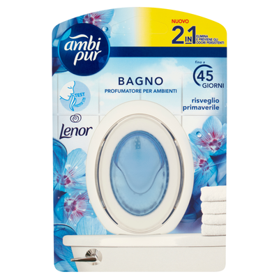 Ambi Pur Bagno 2in1 Lenor Risveglio Primaverile Profumatore Ambiente