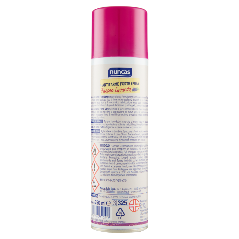 Nuncas Antitarme Spray 250 ml, , large