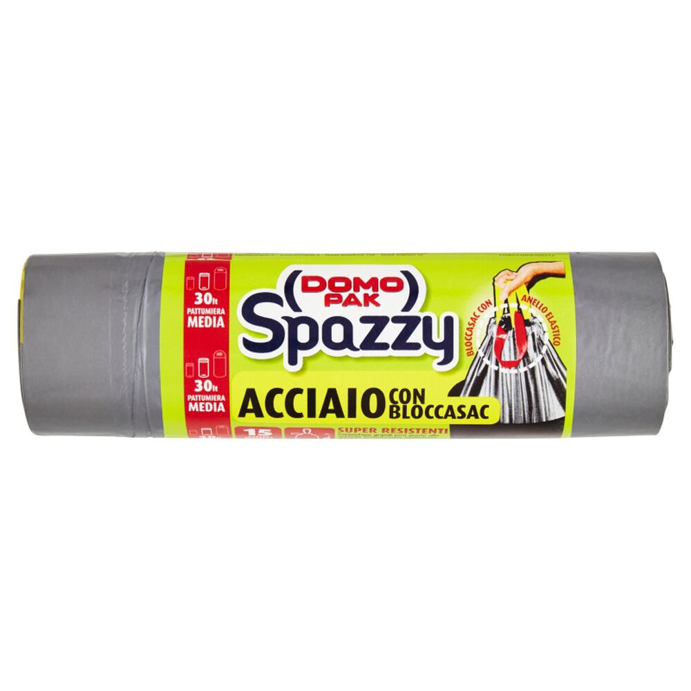 Domopak Sacco Pattumiera 15 Pezzi, , large
