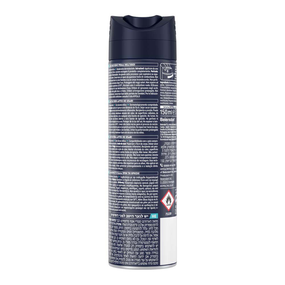 Nivea Dry Fresh Spray Deodorante 150ml, , large