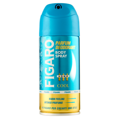 Figaro Parfum Deodorant Cool Body Spray 150 ml