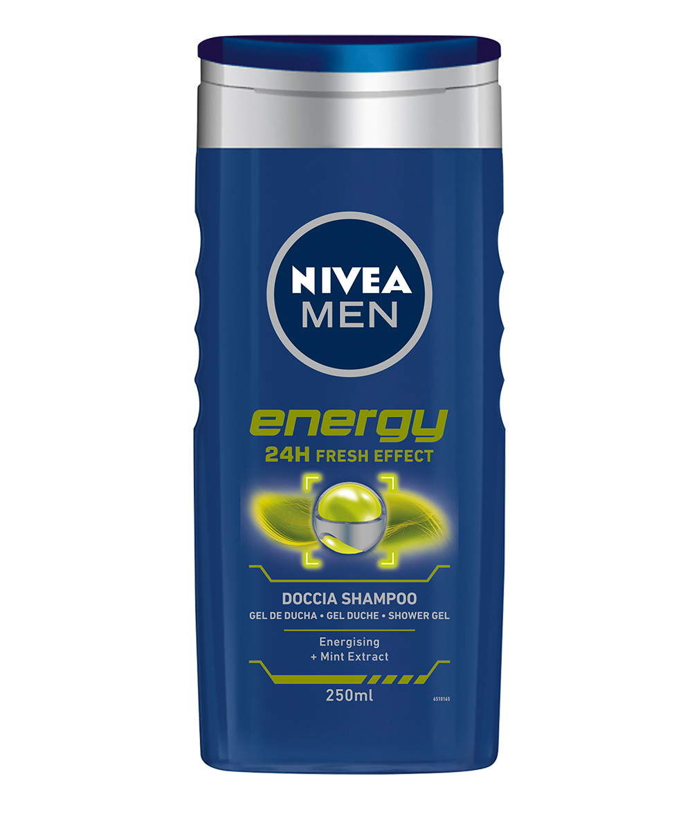 Nivea for Man Doccia Shampoo Energy 250 ml - -