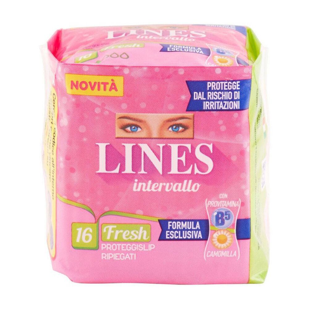 Lines Intervallo Fresh Ripiegato 16 Proteggislip, , large