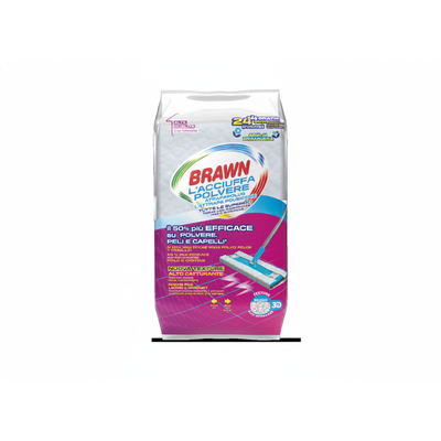 Brawn l&rsquo;Acciuffapolvere Tutte le Superfici HQ 28 Panni