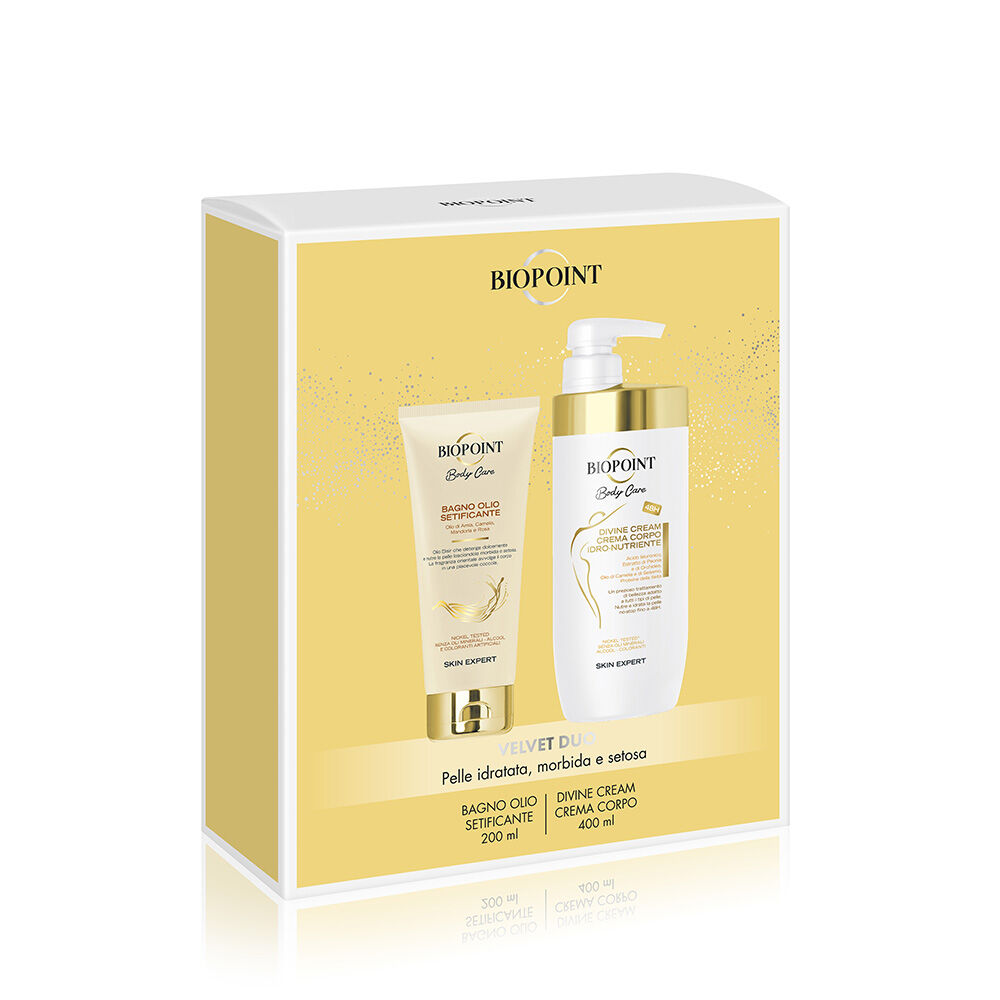 Biopoint Divine Cream Crema Corpo + Bagno Olio Setificante - -