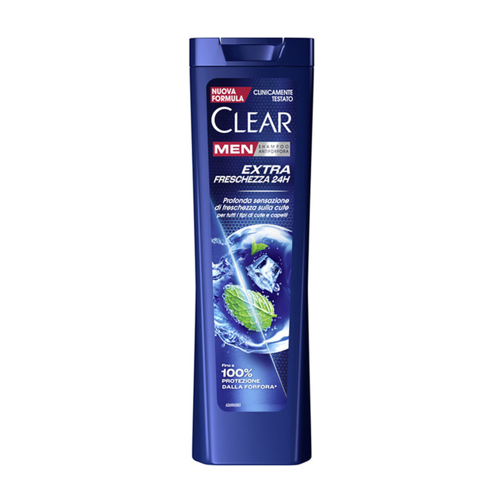 Clear Men Shampoo Antiforfora Extra Freschezza 225 ml, , large
