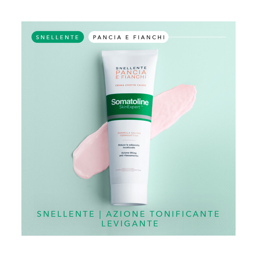 Snellente Pancia e Fianchi Crema Effetto Caldo 250 ml, , large