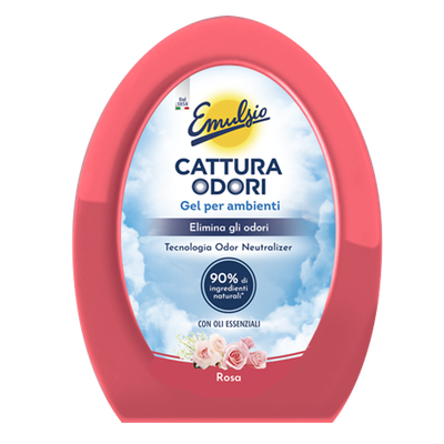 Emulsio Cattura Odori Gel per Ambienti Rosa 150 g