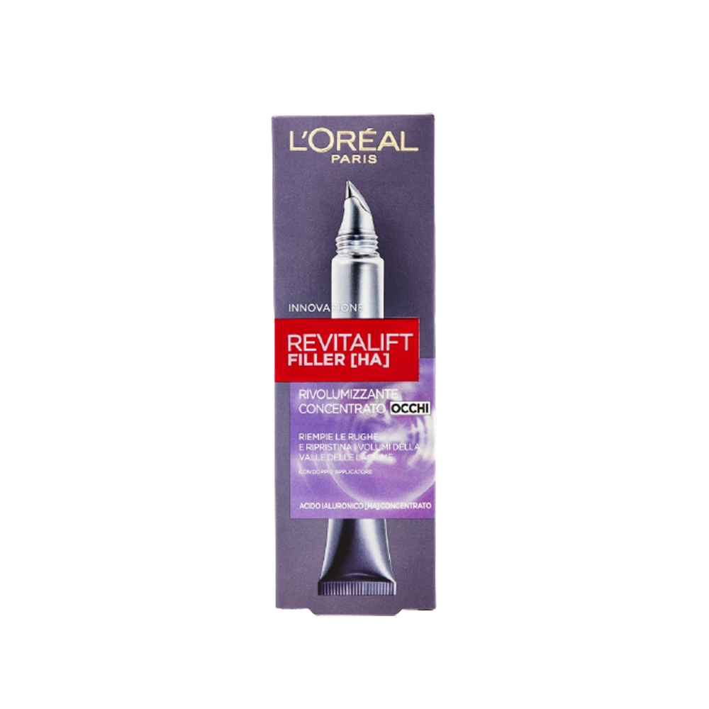 L'Oréal Paris Revitalift Filler [HA] Rivolumizzante Concentrato Occhi 15 ml, , large