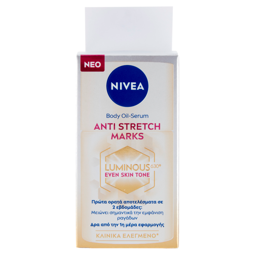 Nivea Luminous 630 Olio-Siero Corpo Antismagliature 100 ml, , large