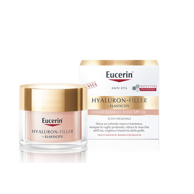 Eucerin Hyaluron-Filler + Elasticity Crema Giorno Ros&eacute; Spf 30 50 ml