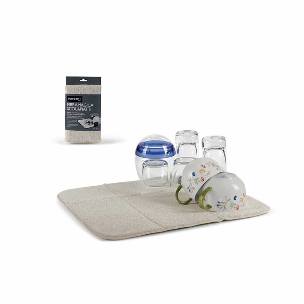 Perfetto Scolapiatti Fibramagica 40x50cm - -