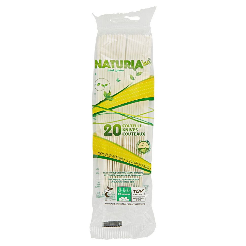 Aristea Natura Bio Coltelli Polimero 20 Pezzi - -