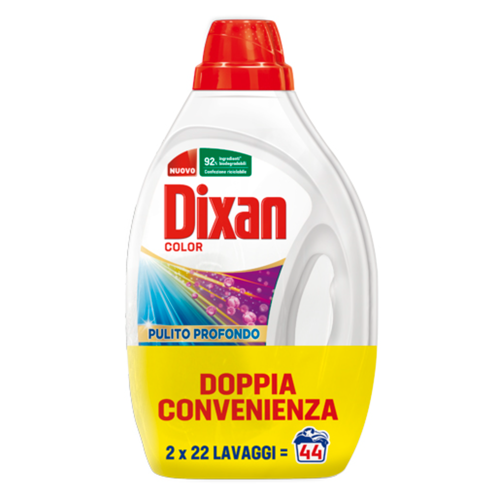 Dixan Color Liquid lavatrice 22x2, , large